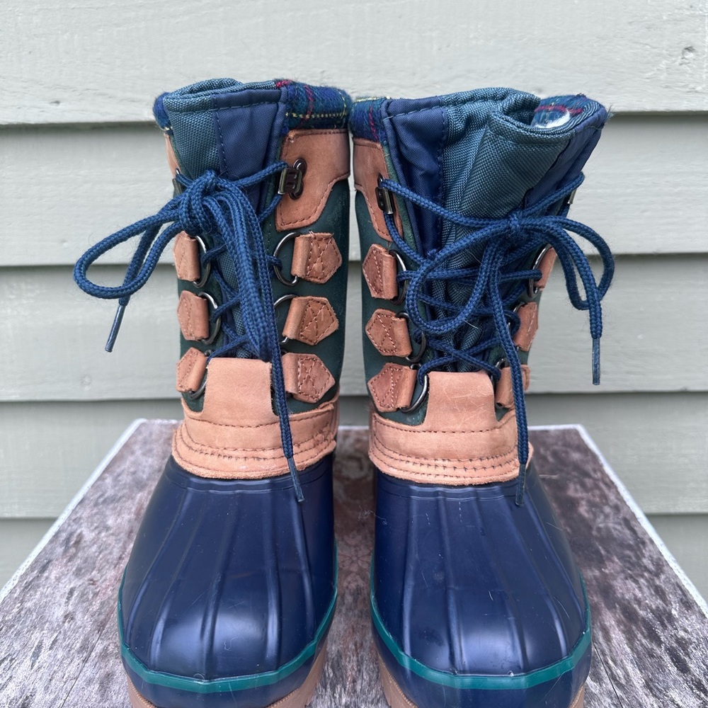 Vintage Eddie Bauer Classic Sherpa/Fleece Lined Winter Duck Boots - Picture 5 of 9